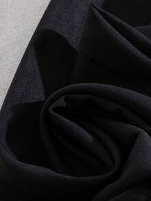 GlowEve Women's Elegant & Versatile Long Sleeve Black & White Patchwork Jumpsuit, Suitable For Daily Commute - Multicolor - View 3