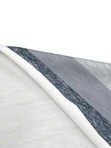 EMERY ROSE 复古美式纹理条纹印花拉链圆领大码女式运动衫 - 彩色 - 查看 6