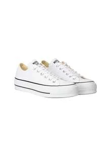 Converse Chuck Taylor Lift Platform Ox Women's Trainers White 560251C - Blanco - Ver 2