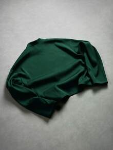 Manfinity EMRG 男式几何印花长袖拉链休闲夹克 - 墨綠色 - 查看 4