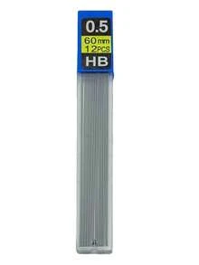 1/5/10pcs 0.5/0.7mm Automatic Pencil Lead Refills, HB Resin Mechanical Pencil Leads, School Supplies Back To School - Black - View 20