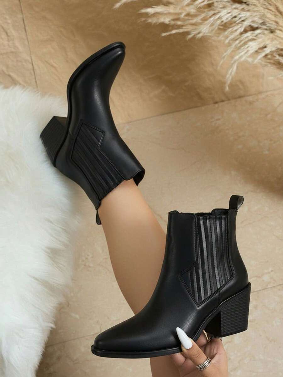 Women Ankle Boots & Booties - Black - View 1
