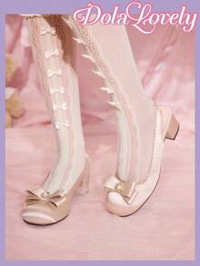 Dola Lovely Elegante Schleifen Mary Jane High Heels
