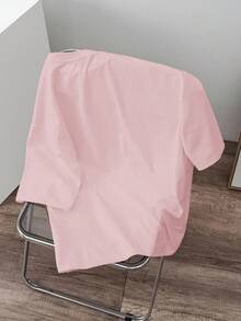 Claim Dot Áo thun cổ tròn màu hồng cỡ chuẩn dành cho nam (Vải) - Hồng - Xem 5