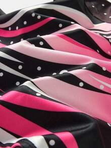 Ropa deportiva cómoda y ajustada de manga larga con cuello redondo para niña - Multicolor - Ver 7