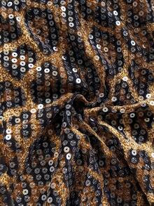 Soleia Winter And Summer  Christmas 2pcs Women's Black & White Striped Woven Tie-Up Bandeau Top And High Waist Shorts Set, Suitable For Date, Afternoon Tea, Beach, Cruise, City Vacation, Music Festival, Boho Vacation Two Piece Outfit Sequin Shorts Cheetah Print Shorts Cheetah Shorts Cheetah Print Two Piece Cheetah Print Bathing Suit High Waist Swimsuit Set Bikini High Waisted Set New Year Clothes  Party  For Women Beach  Formal Sequin Leopard Print