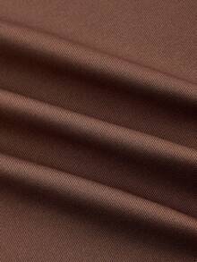 SHEIN EZwear 3 件套纯色多功能户外和室内合身连体衣，撞色，长袖，适合春秋季 - 彩色 - 查看 8
