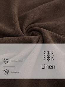 SHEIN LUNE Áo ba lỗ không tay thoải mái thanh lịch có thiết kế dây rút - màu nâu - Xem 6