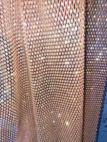 EgrlEra Women's Rhinestone Fishnet Sexy Top, Suitable For Holiday Parties And Carnivals - Coral Pink - View 6