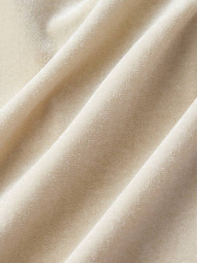 SHEIN MOD Women's Vintage Black Floral Jacquard Tube Dress, Champagne Strapless Bodycon Long Dress,Dresses For Women Elegant,New Year Dress ,Elegant Party Dresses - Apricot - View 4