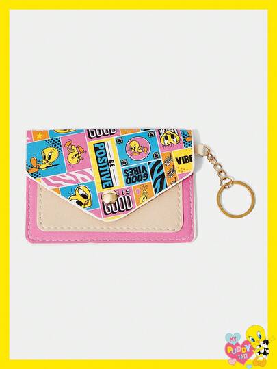 LOONEY TUNES X SHEIN Women Card Holders, Document Holders & Card Holder Accessories