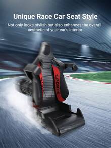 创意赛车座椅式车载手机支架，通用汽车出风口手机支架