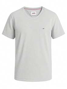 Tommy Hilfiger Men's T-Shirts Grey - Light Grey - View 4