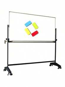 1/4个装磁性白板擦，适用于家庭、学校和办公室，开学季必备