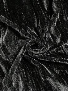 Graceveil 大码纯色天鹅绒长袖西装套装，优雅通勤