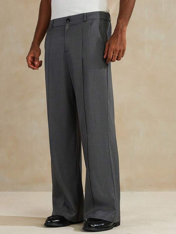 STYNVO بنطلون رجالي كاجوال فضفاض مستقيم الساق