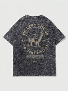 Manfinity Dauomo 99 He Left Behind To Save Me Christian Baptismal Imitation Men's T-Shirt