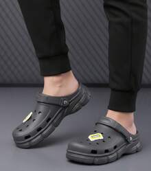 Men Clogs - Grey - View 2