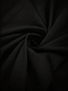 PAVTROS Men's Solid Color High Waist Wide Leg Loose Casual Pants,Black Autumn Elegant Oversized Evening Rave Baggy Trousers - Black - View 5