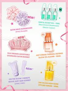 SHEGLAM HAIR SHEGlam Surprise Box Hair Care Set - Baby Pink - View 3