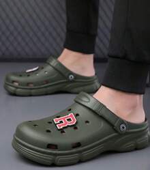 Men Clogs - Militaire verte - Voir 2