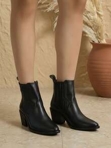 Women Ankle Boots & Booties - Black - View 2