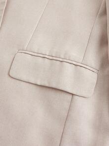 HIMLAND 3 件套男士修身休闲西装背心套装，适合春秋季节、办公室穿着 - 米色 - 查看 14