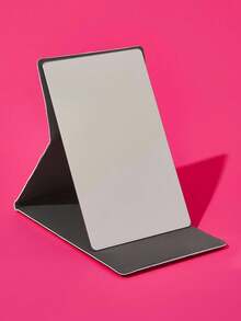 THE POWERPUFF GIRLS X SHEIN FanGlow Oglindă compactă la modă și drăguță cu model de flori, bule și picior de fluture