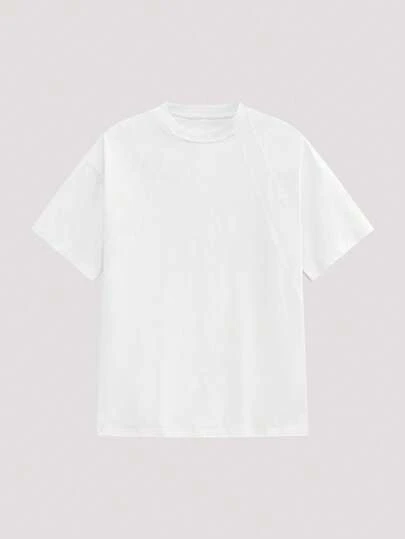 Open Phase 2025春夏新款美式解构拼接短袖T恤，美式街头风厚款ins风上衣，春夏皆宜