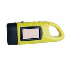 1PC LED Flashlight Hand Crank Solar Powered Rechargeable Survival Gear Self Powered Charging Torch Dynamo For Fishing Boating Hiking - Multicolor - View 9