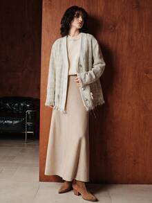 Uhlyne Women's Sweater Vest - Apricot - View 7