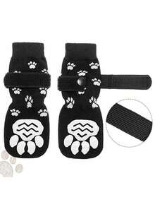 PETSIN 1 Pair Of Pet Socks Foot Cover, Cat And Dog Socks, Outdoor Anti-Skid Waterproof Shoes Socks, Pet Supplies