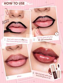 SHEGLAM Kẻ viền môi bóc tách Fall In Line nhuộm màu Brownie Points Henna Brand mỹ phẩm trang điểm vẽ mặt cho nữ và trẻ em gái, hoàn hảo cho mùa thu đông, phong cách Y2K thời trang sang chảnh, phù hợp làm quà sinh nhật Giáng sinh, tiệc tùng, màu đẹp nhất - Nhiều màu - Xem 4