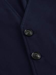 EASEVO 大码男士梭织西装背心，适合夏季