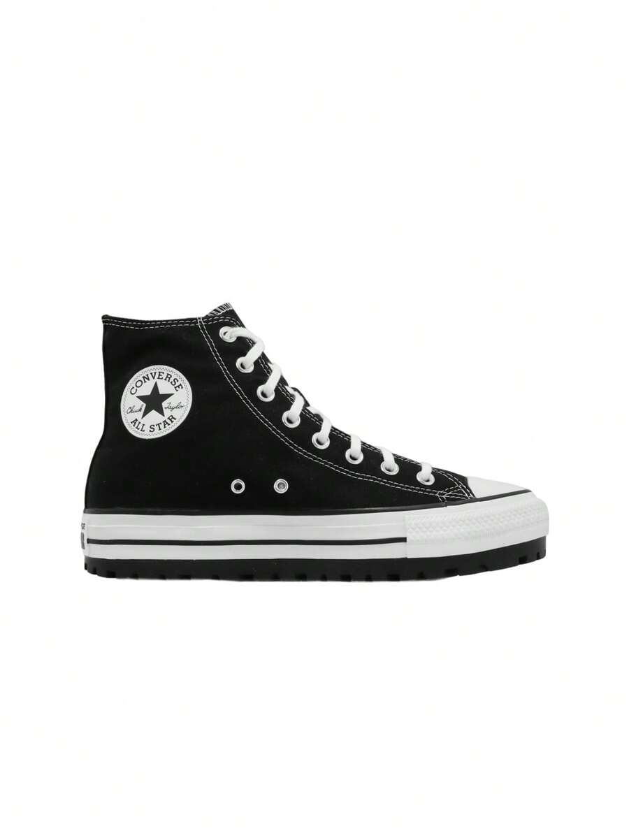 Converse Chuck Taylor All Star City Trek Women Sports Shoes Black A06776C - 黑色 - 查看 1