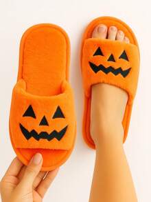 Women Home Slippers - Orange - View 1