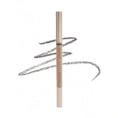 SHEGLAM Brows On Demand 二合一眉筆-巧克力防水液體眉筆防汗防油自然眉毛填充勾勒眉毛霜凝膠化妝品眉毛 品牌 美容 化妝 化妝品 適合女性與女孩 完美搭配夏季春季 Y2K 時尚 流行 生日 母親節禮物 假期 派對準備就緒 最佳顏色