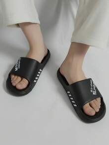 Men Slippers - Black - View 3