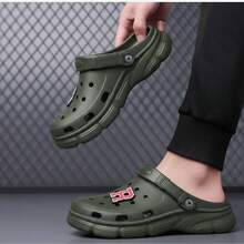 Men Clogs - Militaire verte - Voir 1