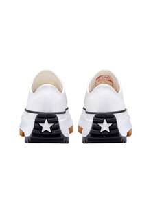 Converse Run Star Hike Low Top Women Canvas White / Black / Gum 168817C - 白色 - 查看 4