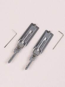 1 件二合一紧急开启工具 SS001PRO SS002PRO KW1 KW5 SC1 SC4，民用撬锁工具套装，便携式，高精度撬锁工具