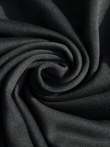 SHEIN EZwear Sudadera con cremallera de talla grande con estampado de esqueleto para Halloween, sudadera de esqueleto, sudadera de Halloween, sudadera con cremallera negra, sudadera gótica para invierno, otoño - Negro - Ver 7