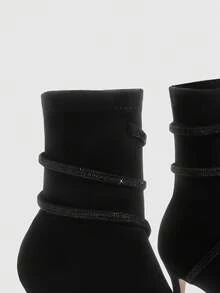 CUCCOO SZL Damen Mode Braune Stiefel bis zur Mitte des Wades