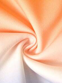 Blippi X SHEIN 2pcs/Set Young Boy Cartoon Figure & Letter Graphic Ombre Drop Shoulder Long Sleeve Hooded Sweatshirt & Letter Graphic Blue Knit Jogger Pants Casual Sports Outfit - Blue - View 7