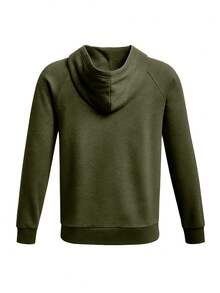 Under Armour Rival Men's Hoodie Marine Od Green - Army Green - View 2