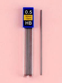 1/5/10pcs 0.5/0.7mm Automatic Pencil Lead Refills, HB Resin Mechanical Pencil Leads, School Supplies Back To School - Black - View 4