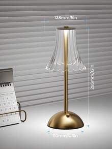 Teckwe Luxury Dimmable Crystal Table Lamp, 3-Color LED Rhinestone Crystal Decor Light,USB Rechargeable Touch Lamp For Bedroom,Living Room, Nightstand,Office,Dining Bar And Outdoor - Yellow - View 8