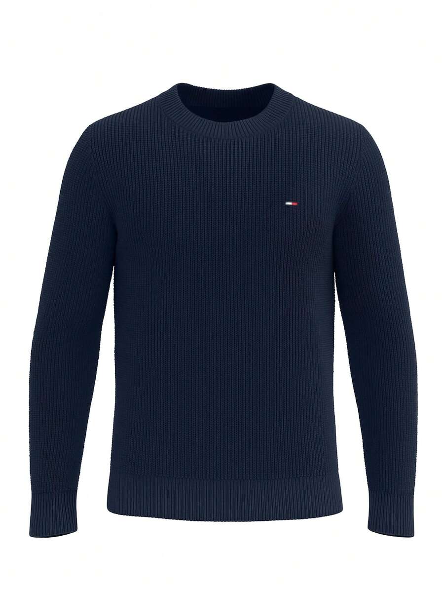 Tommy Hilfiger Boys' Sweater Navy Blue - Navy Blue - View 1