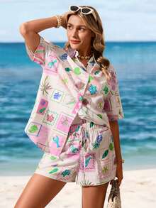 Sylviya Women Two Pieces Outfits For Daily Wear - Multicolor - View 7