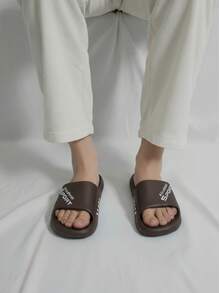 Men Slippers - Coffee Brown - View 3
